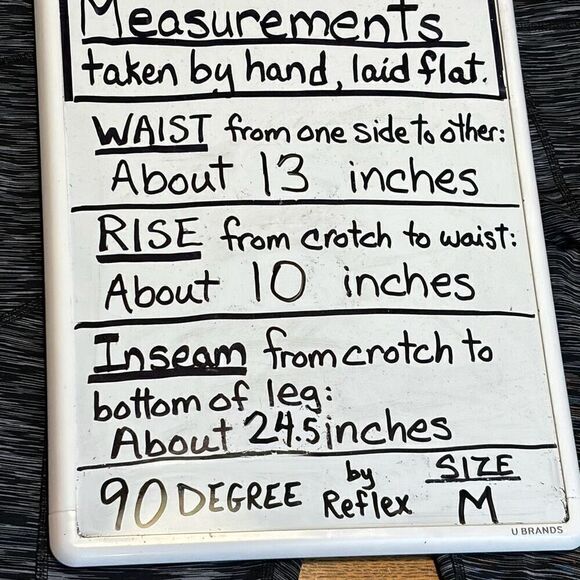 90 Degree by Reflex athletic taupe color close fit leggings 3 pocket M - Picture 7 of 7